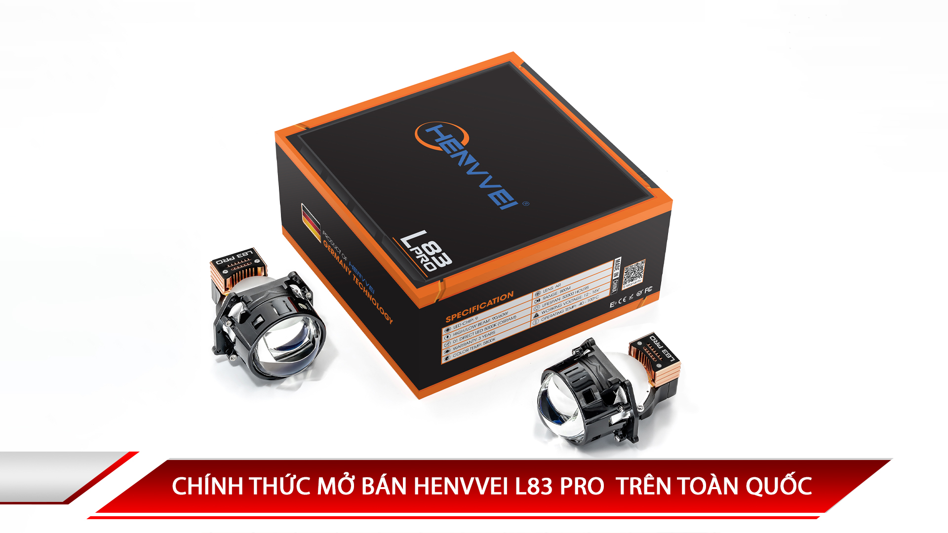 CHÍNH THỨC MỞ BÁN HENVVEI L83 PRO - VUA PHA TRONG PHÂN KHÚC BI LED